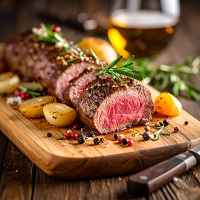 Venison saddle