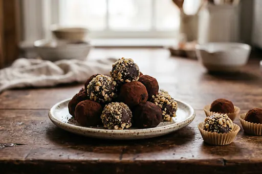 Homemade Chocolate Truffles