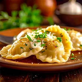 Pierogi z bryndzą