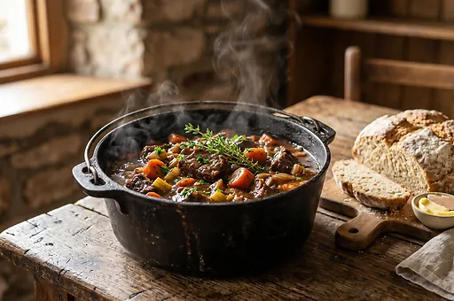 Guinnessové hovězí ragú