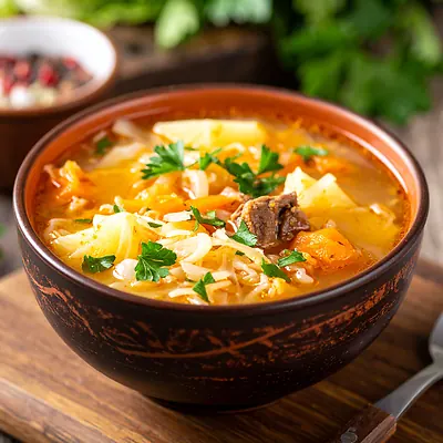 Shchi - Russian cabbage soup