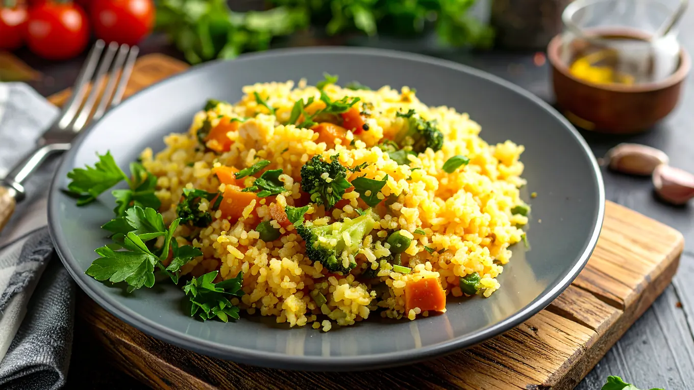 Bulgur i jaglanka