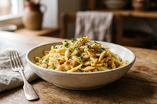 Domowe szwabskie spätzle