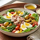 Lżejsza sałatka Niçoise z tuńczykiem