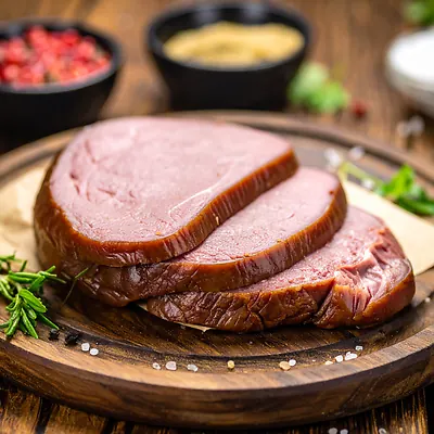 Smoked tongue