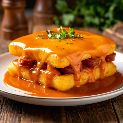 Francesinha - kanapka z Porto