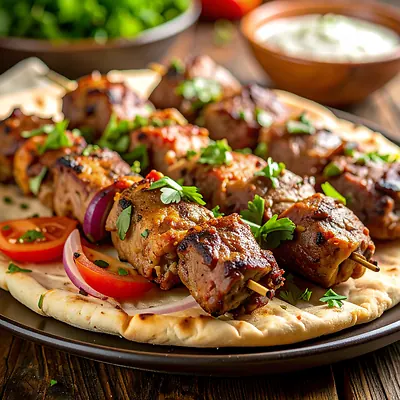 Shish Taouk - szaszłyki z kurczaka