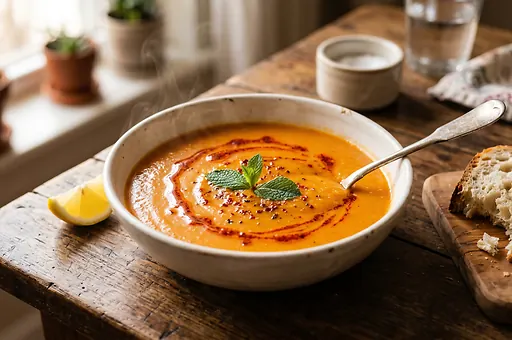 Turecká čočková polévka mercimek