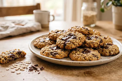 Banana Oat Cookies