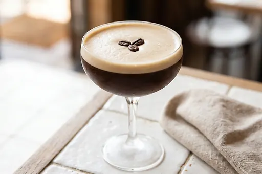Espresso Martini z wodka i likierem kawowym