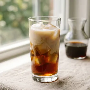Cold brew z mlekiem