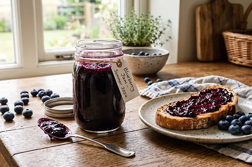 Homemade Blueberry Jam