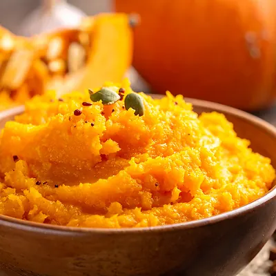 Purée - a smooth side dish and base for dishes (Purée)