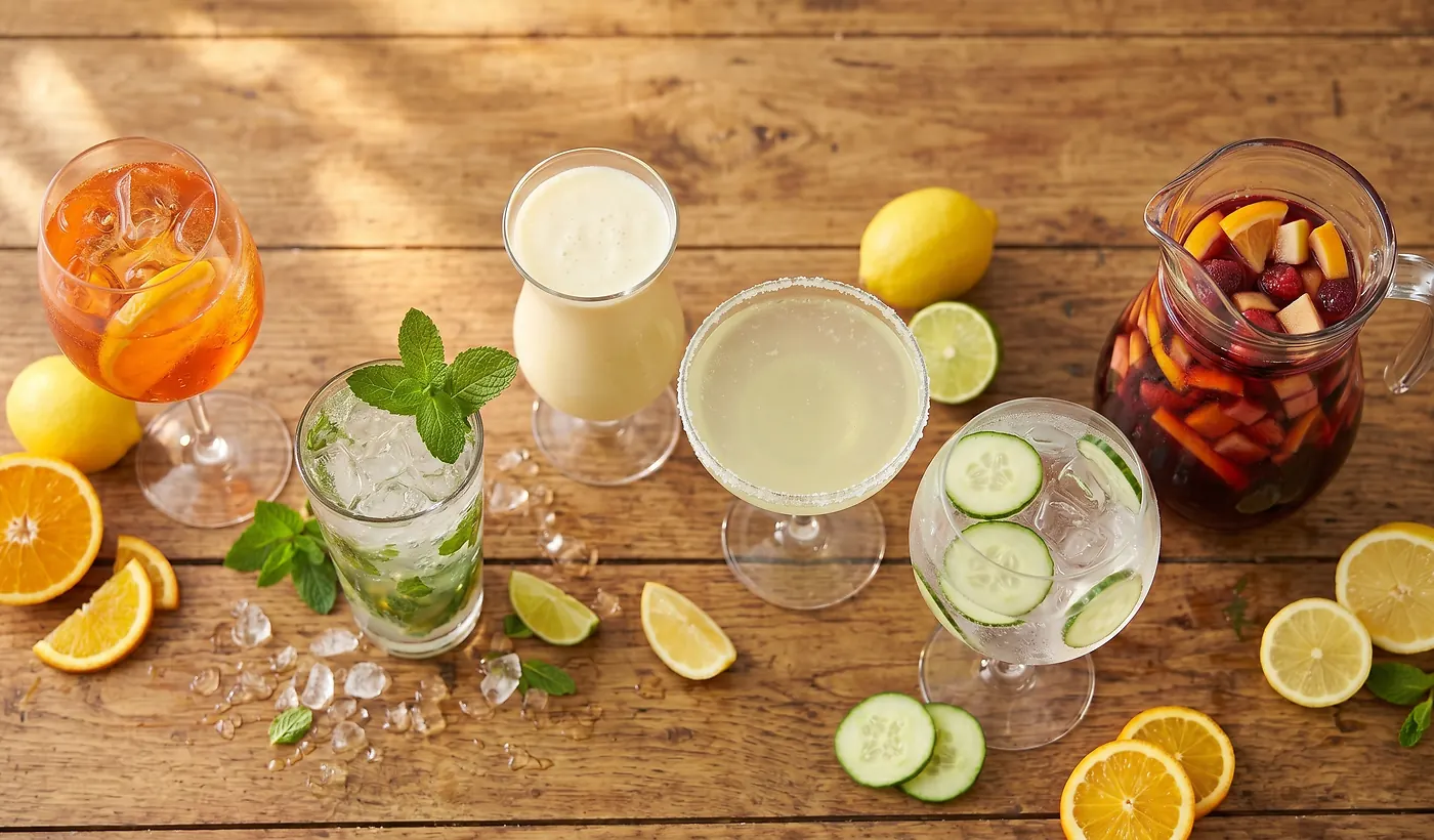 Summer Cocktails for a Garden Party, From Spritz to Sangria