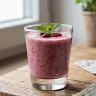 Raspberry and Strawberry Smoothie