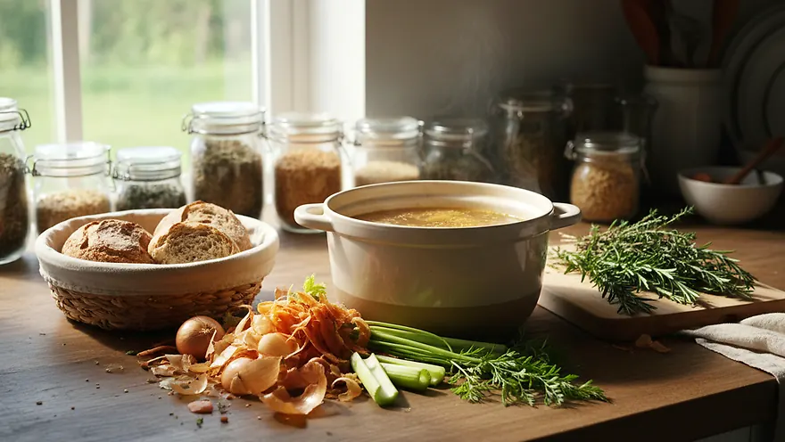 Využití kuchyňských zbytků v praxi: zero waste vaření, které šetří peníze i suroviny