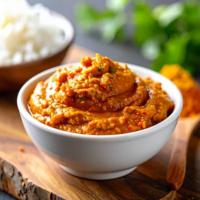 Curry paste - the base of Thai cuisine