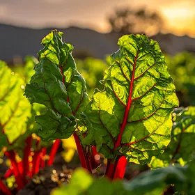 Swiss Chard - healthy leafy green