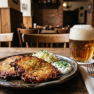 Vošouch, the Pilsen Potato Pancake Fried in Lard