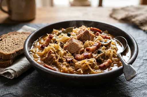 Tradycyjny polski bigos klasyczny