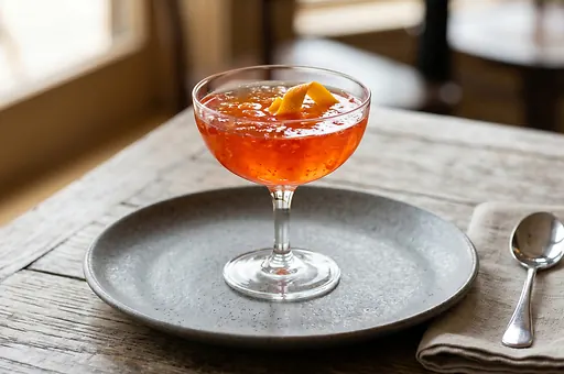 Garibaldi with Campari and orange