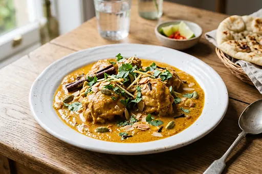 Jemná kuracia korma