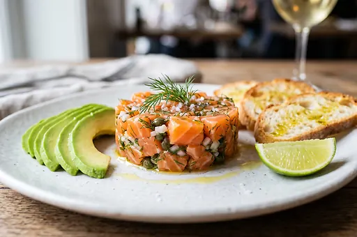 Salmon Tartare with Avocado