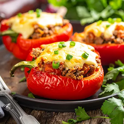 Rocoto Relleno - plněná peruánská paprika