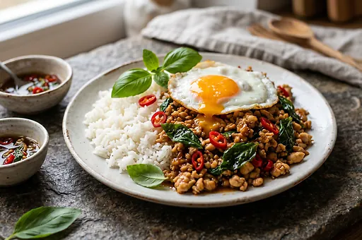 Pad Krapow Gai