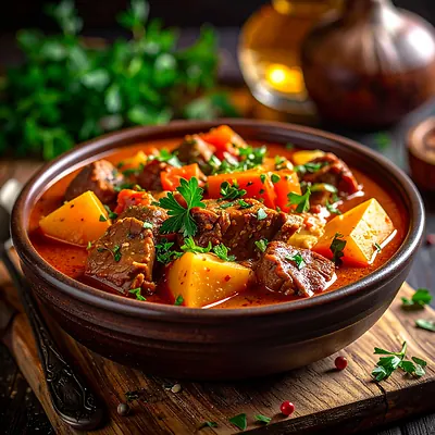Perkelt - Hungarian braised dish