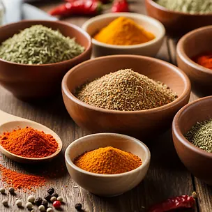 Homemade seasoning blends for meat, vegetables, and grilling that add a more intense flavor to dishes