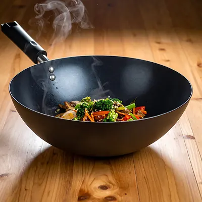Wok - asijská pánev pro rychlé vaření