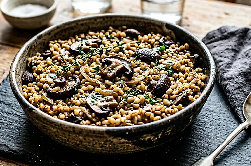 Old Bohemian Christmas Kuba with Mushrooms