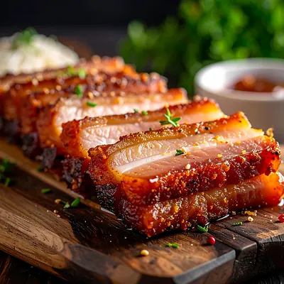 Pork belly - a pork delicacy