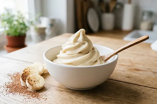 Bananowy nice cream z jednego składnika