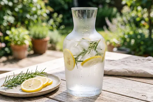 Lemon Rosemary Infused Water