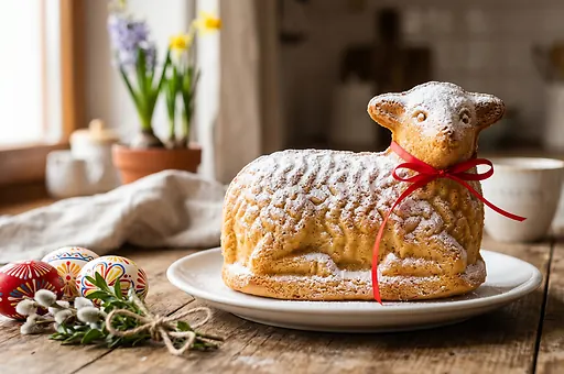 Easter Lamb Cake