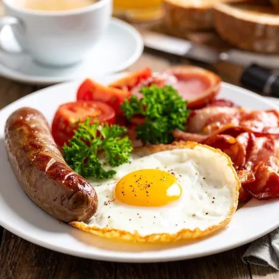 Śniadanie angielskie - Full English Breakfast