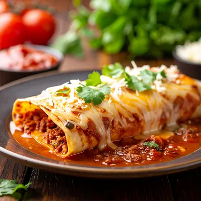 Enchiladas - zapiekane meksykańskie tortille