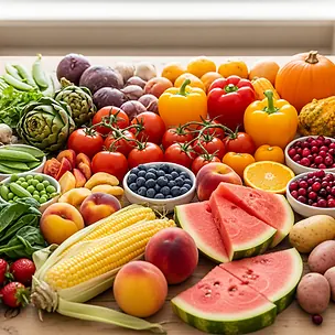 Seasonal calendar of fruits and vegetables, what to buy when
