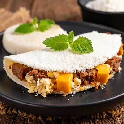 Tapioca Recheada - brazylijski naleśnik z tapioki