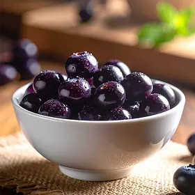 Açaí, ciemne jagody amazońskiej palmy