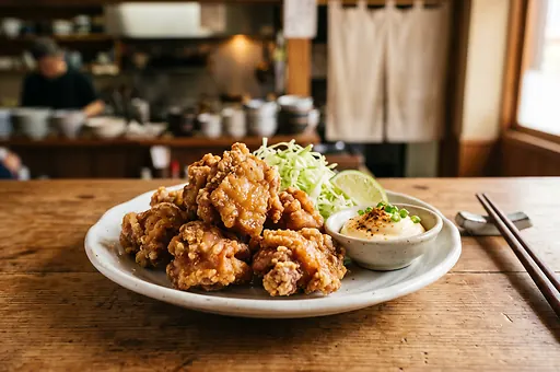 Kuřecí karaage