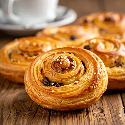 Yeasted puff pastry
