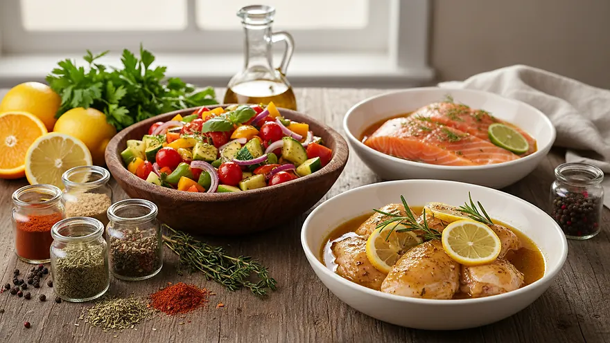 The best marinades for meat, fish, and vegetables: proven combinations that enhance flavor and juiciness