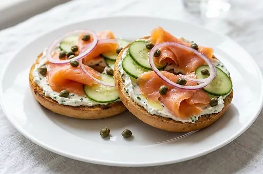 Smoked Salmon Bagel