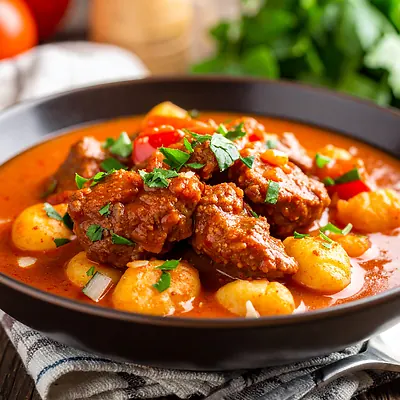 Paprikash - Hungarian classic with paprika