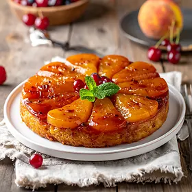 Tarte Tatin, odwrócone ciasto jabłkowe