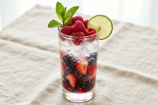 Non-Alcoholic Berry Smash