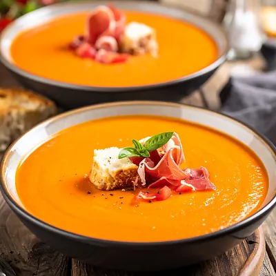 Salmorejo - kremowa zimna zupa z Kordoby